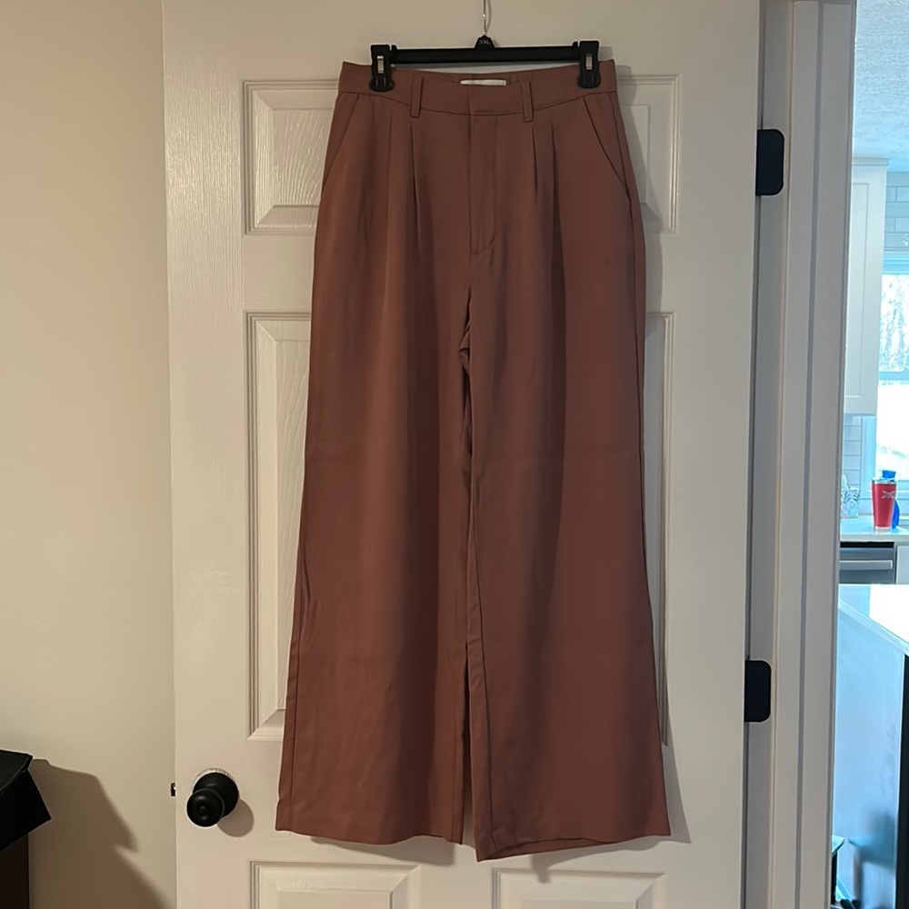 Abercrombie and Fitch Wide Leg Tailored Pants